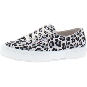 Superga Womens 2750 Sefanw White Leather Lifestyle Fashion Sneakers Shoes NWOB